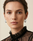 Bijou femme boucles d’oreilles Thaïs en plaqué or 18 carats chic – Jossepo