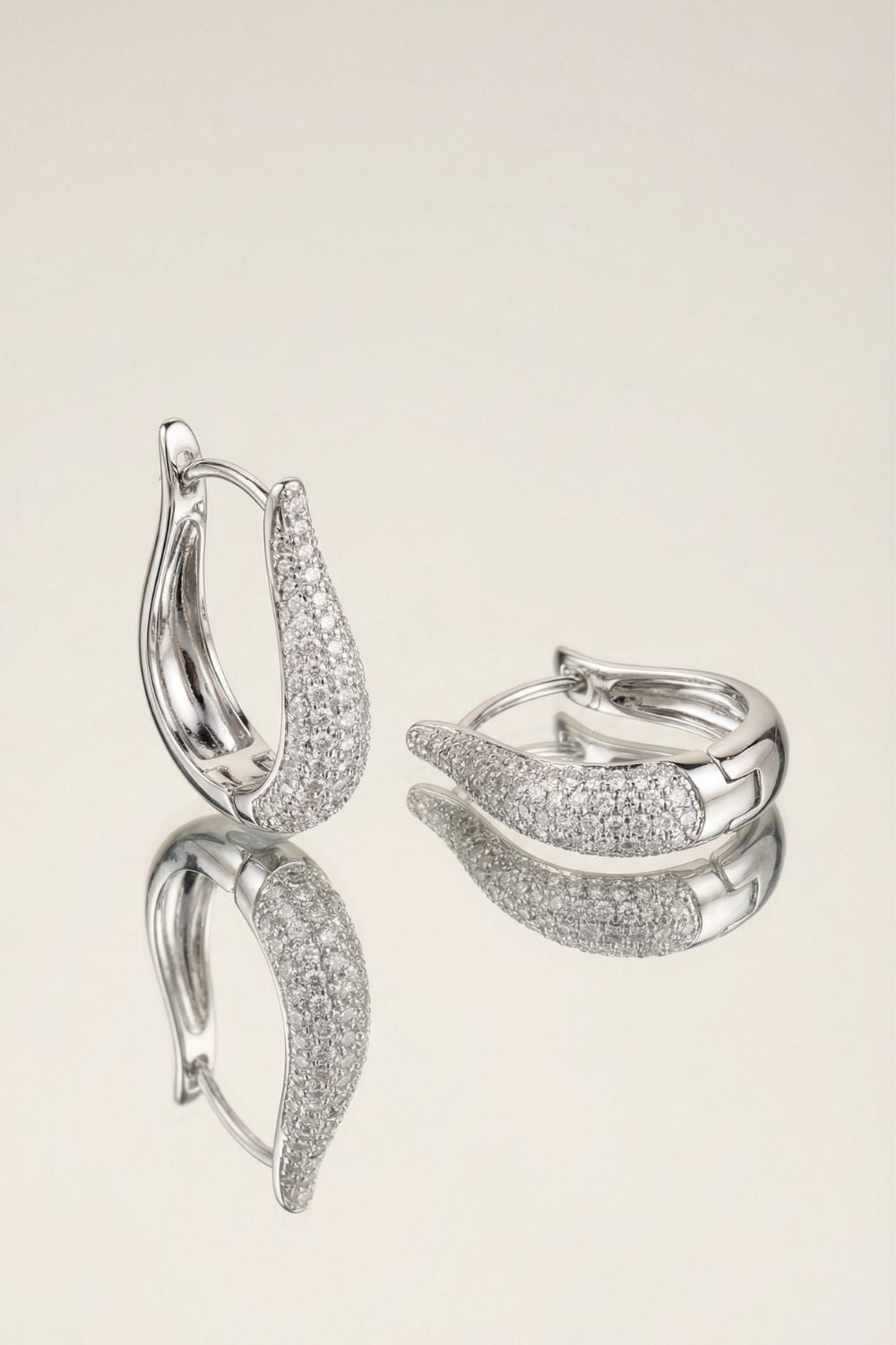 Boucles d’oreilles dorées femme Thaïs en plaqué or 18 carats élégantes – Jossepo