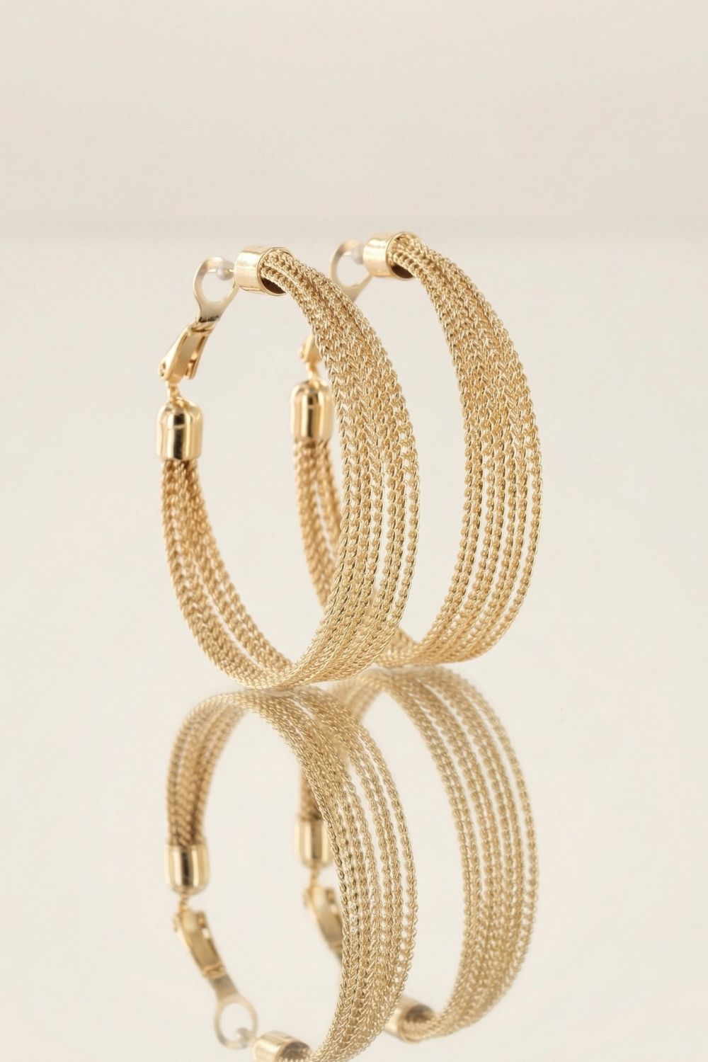 Boucles d’oreilles Tomazzo en plaqué or 18 carats pour femme élégantes et raffinées – Jossepo