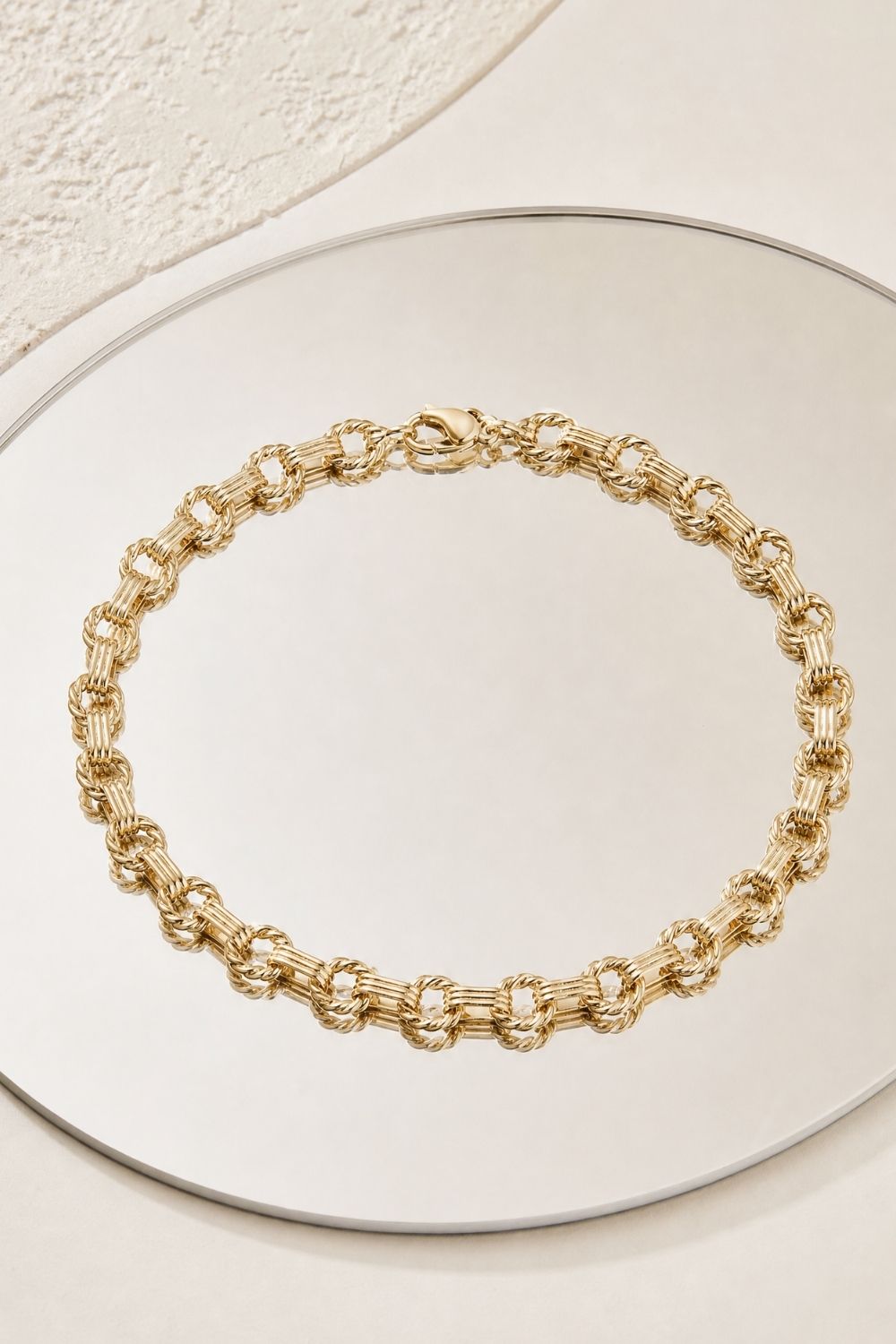 Bracelet Harmony plaqué or 18 carats bracelet femme élégant – Jossepo