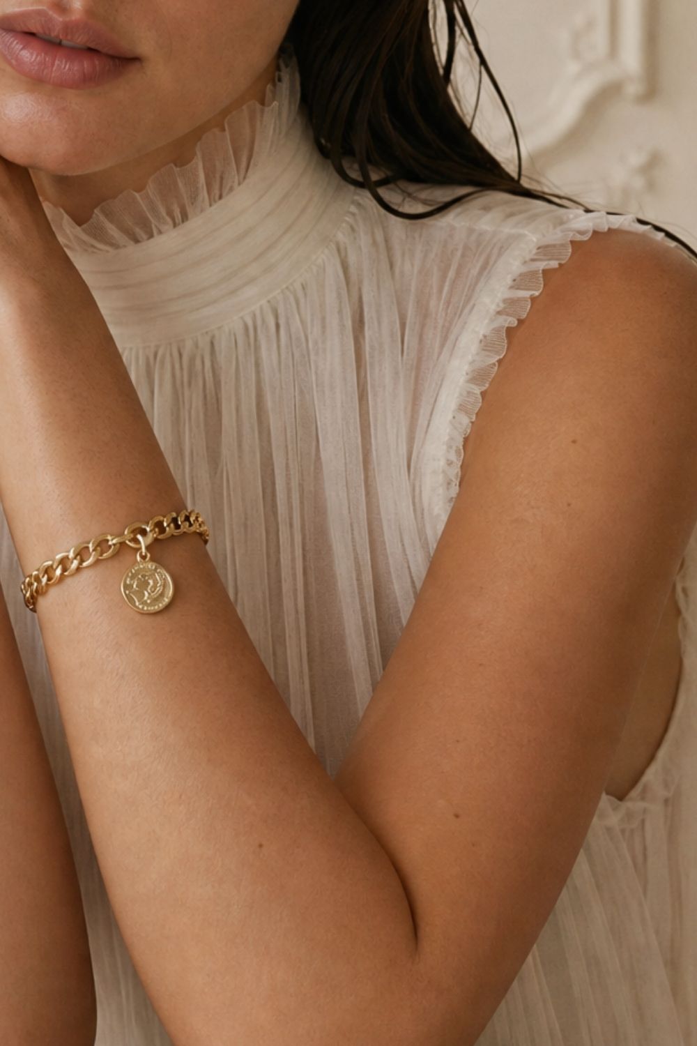 Bracelet Lucky plaqué or 18 carats tendance femme – Jossepo