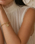 Bracelet Lucky plaqué or 18 carats tendance femme – Jossepo