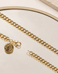 Détail bracelet Lucky plaqué or 18 carats bijou raffiné – Jossepo