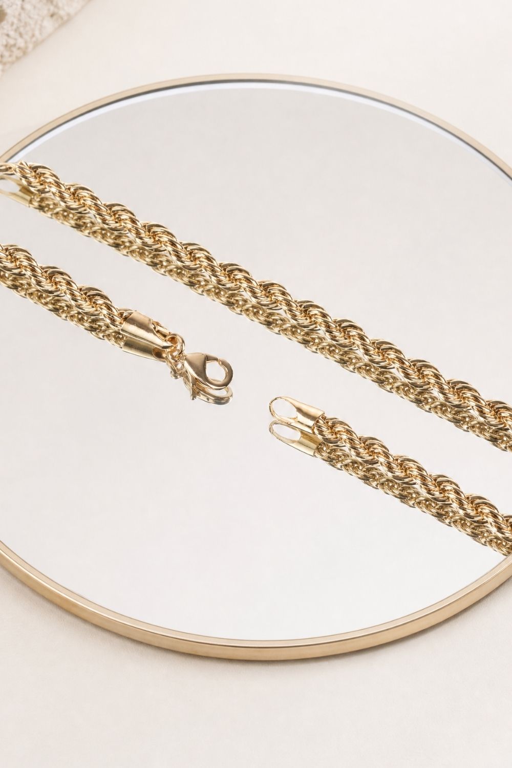 Détail bracelet Raphaello plaqué or 18 carats bijou raffiné – Jossepo