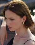 Collier Aria en plaqué or 18 carats, style minimaliste et délicat – Jossepo