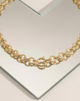 Collier Bianca en plaqué or 18 carats pour femme élégant et raffiné – Jossepo