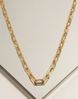 Collier Cathie en plaqué or 18 carats pour femme élégant et raffiné – Jossepo