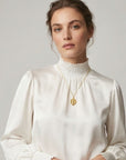 Collier Dafne porté style chic et féminin – Jossepo