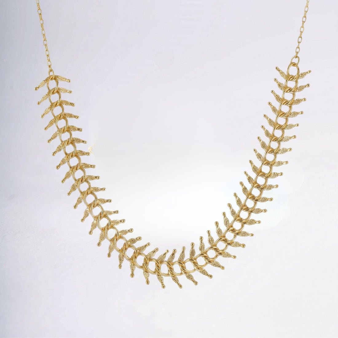 Collier Elodie plaqué or 18 carats design élégant femme – Jossepo