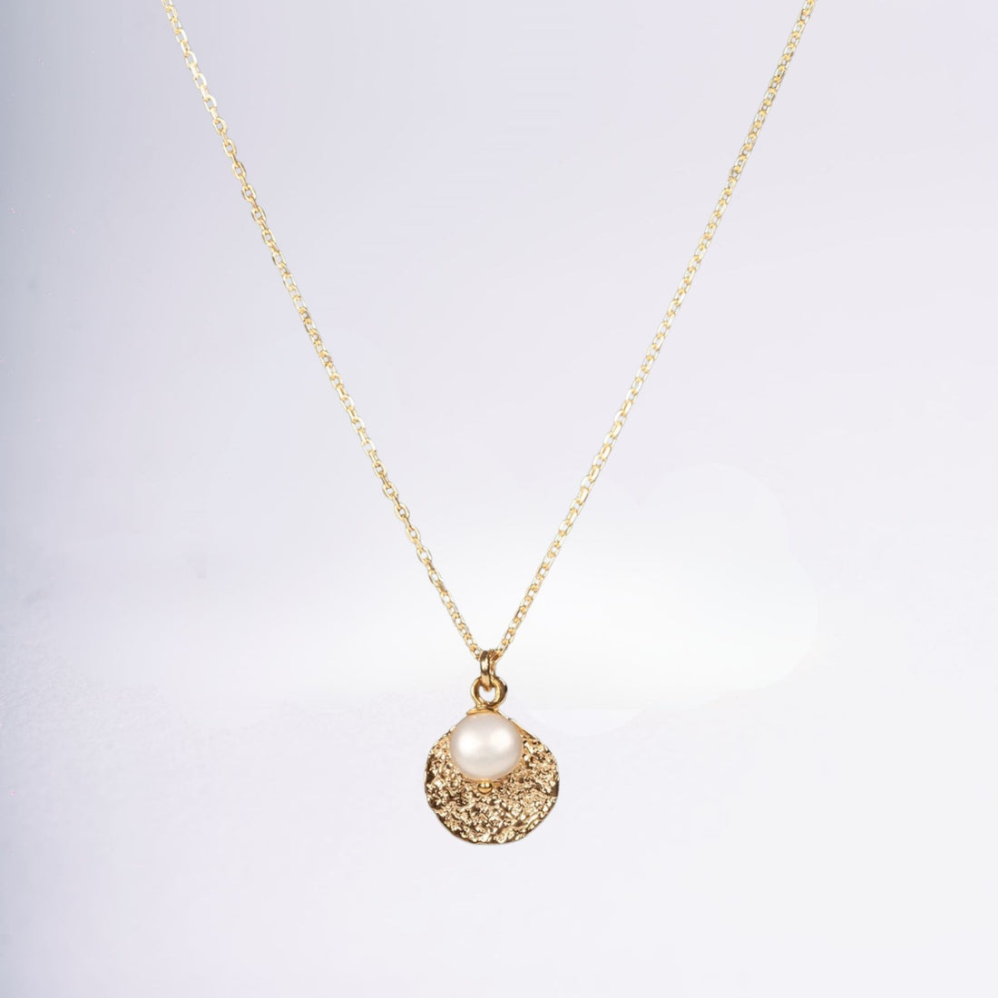 Collier Perle plaqué or 18 carats bijou élégant femme – Jossepo