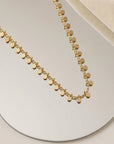 Collier Sophia en plaqué or 18 carats pour femme élégant et raffiné – Jossepo