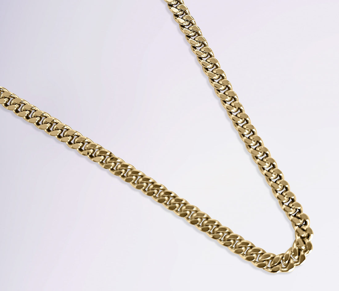 Collier Vannie plaqué or 18 carats design élégant femme – Jossepo