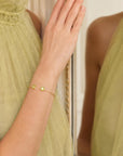 Jonc Citron plaqué or 18 carats tendance femme – Jossepo