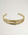 Jonc Kay en plaqué or 18 carats bracelet femme élégant et raffiné – Jossepo